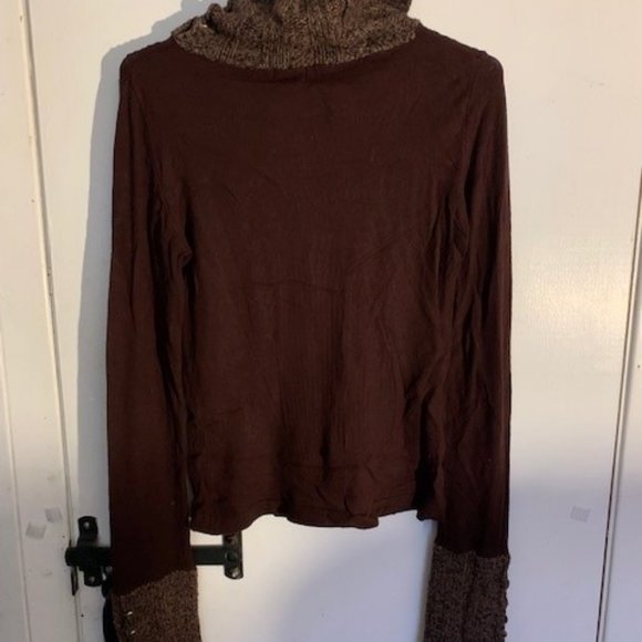 David Bitton (Buffalo) turtleneck Medium brown - Picture 3 of 6